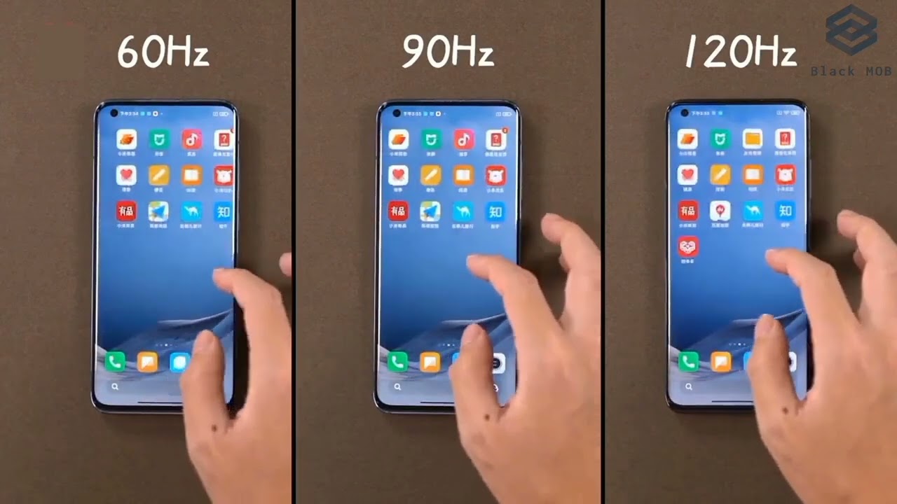 120Hz VS 90Hz VS 60Hz - COMPARISON