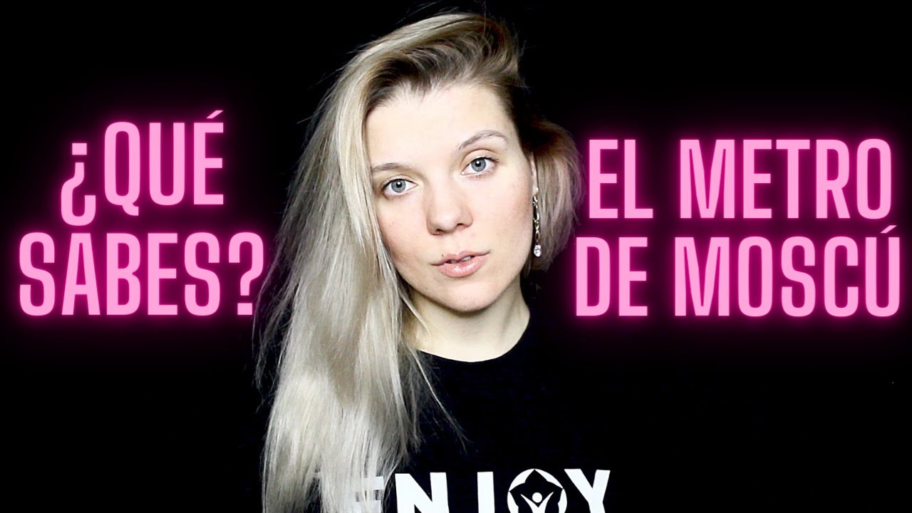 Spanish ASMR | EL METRO DE MOSCÚ ❤️