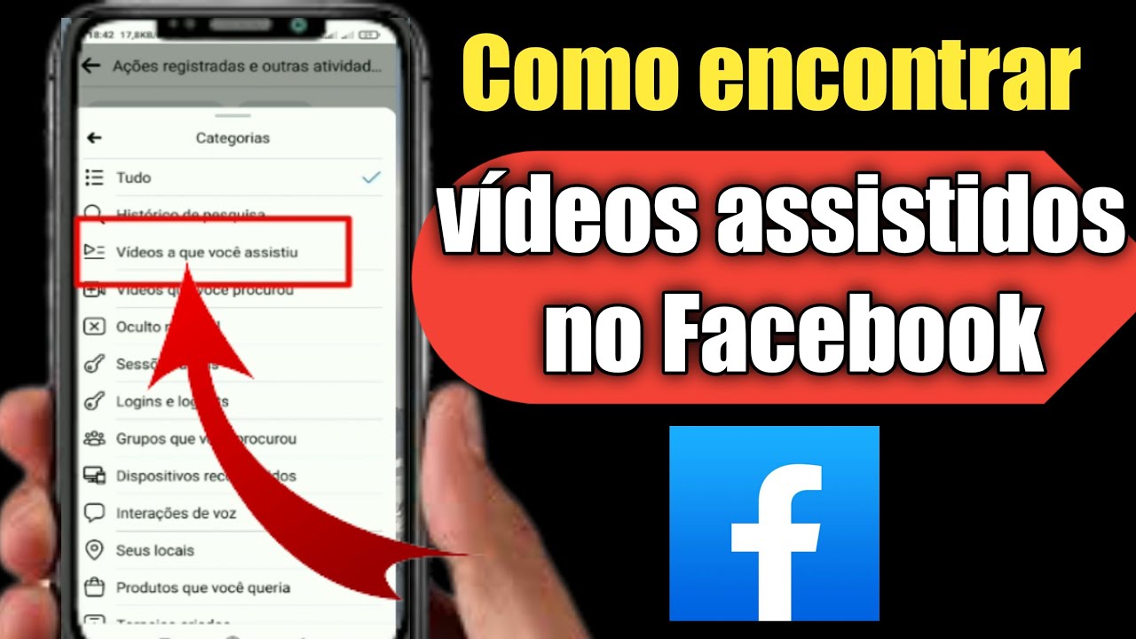 Como encontrar v&iacute;deos assistidos recentemente no Facebook 2022 |