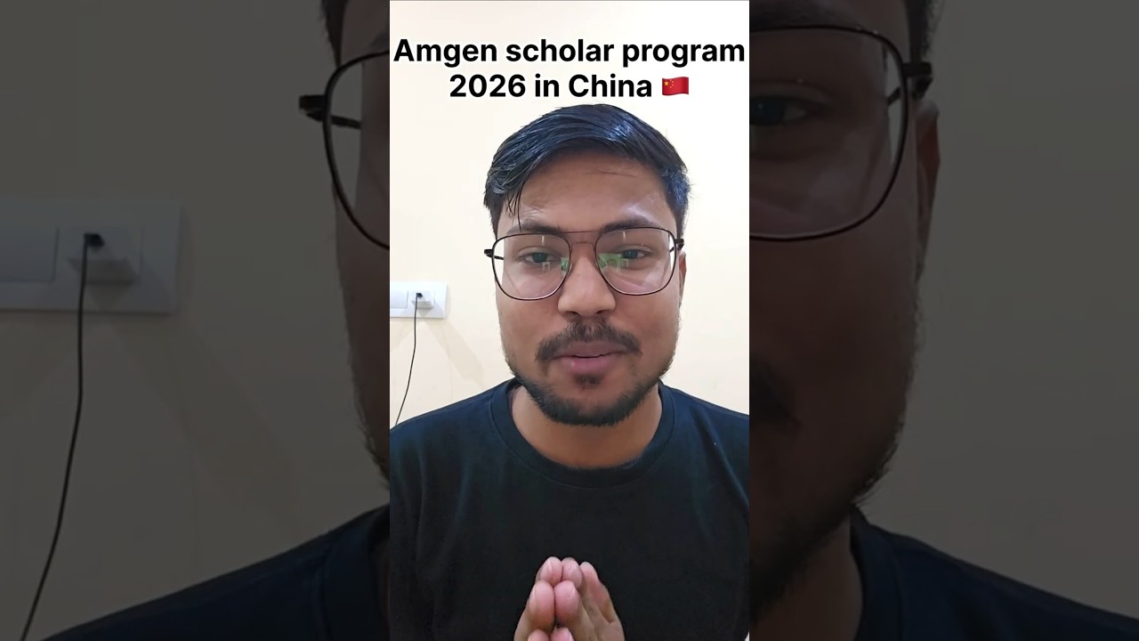Fully Funded Research Internship 2026 | Amgen Scholars at Tsinghua University