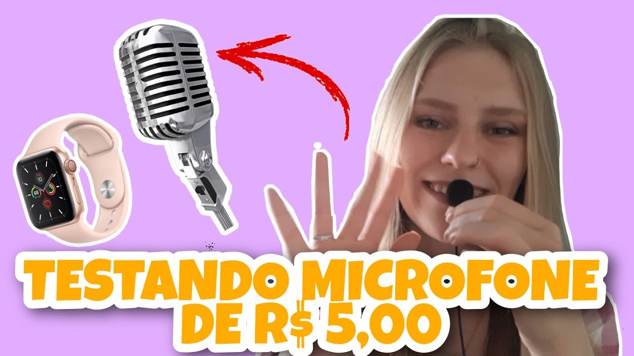 ASMR | COMPRINHAS SHOPEE | TESTANDO MICROFONE DE 5 REIAS