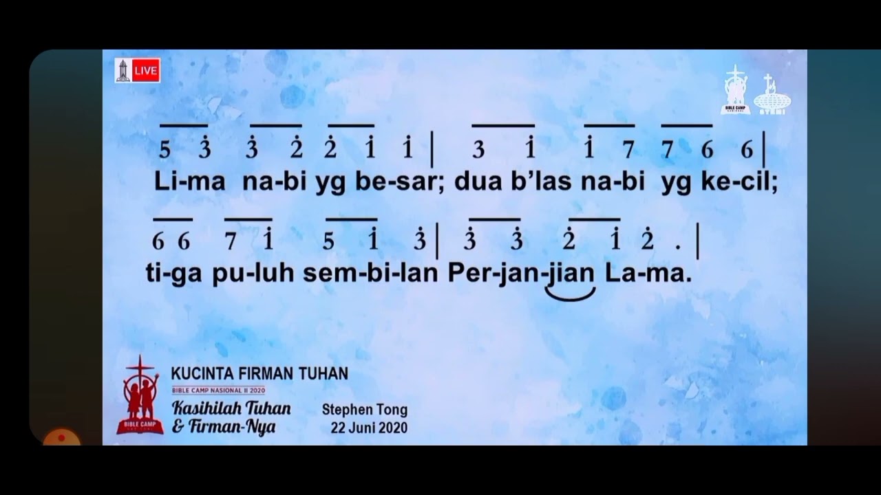 KUCINTA FIRMAN TUHAN | LAGU ANAK SEKOLAH MINGGU