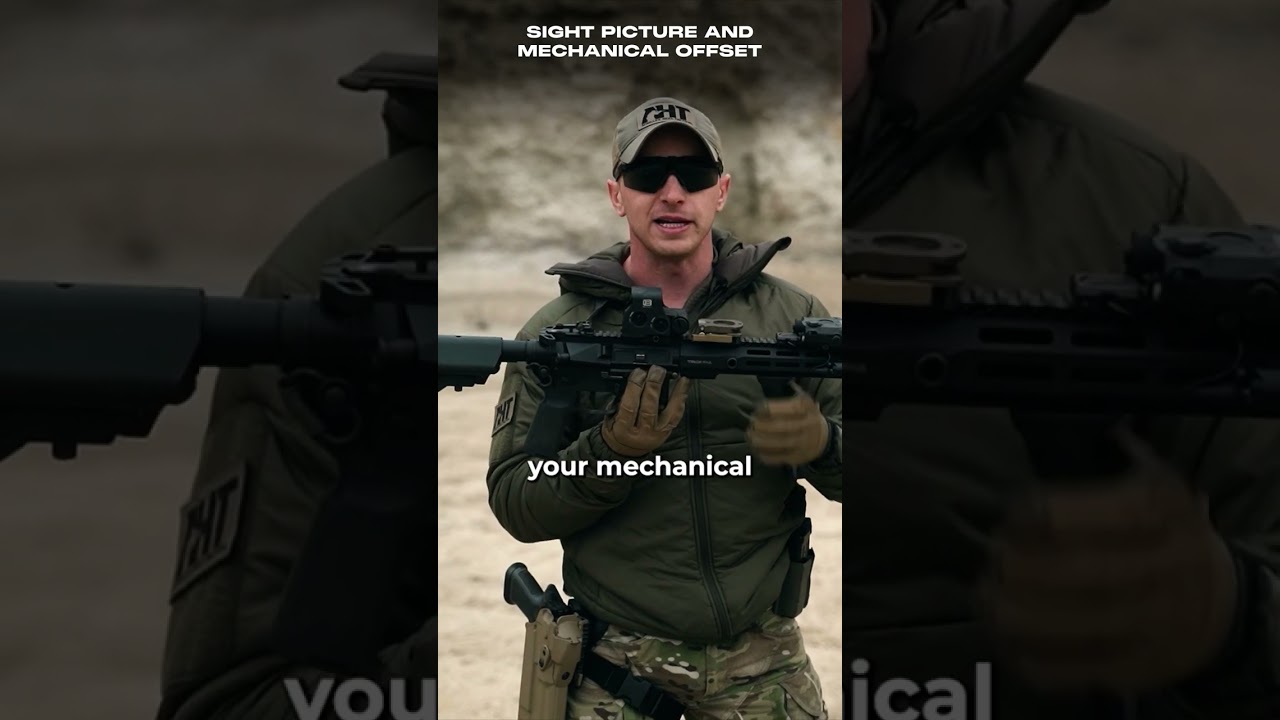 Sight picture and mechanical offset
