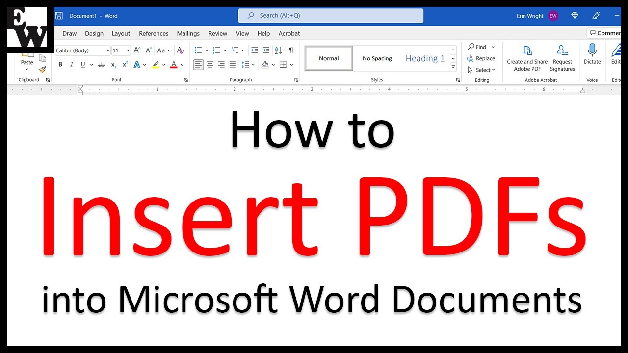 Как вставить PDF-файлы в документы Microsoft Word (ПК и Mac)