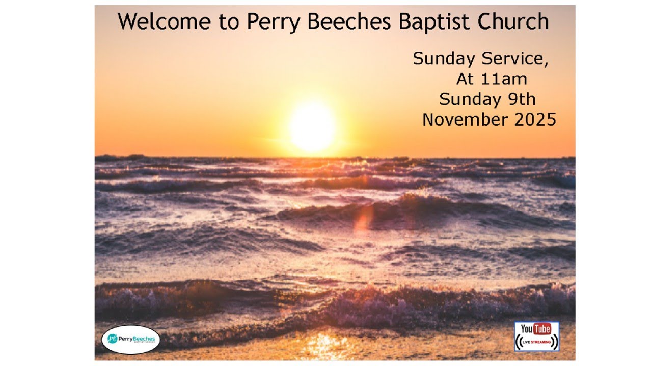 Sunday Service 9th November 2025