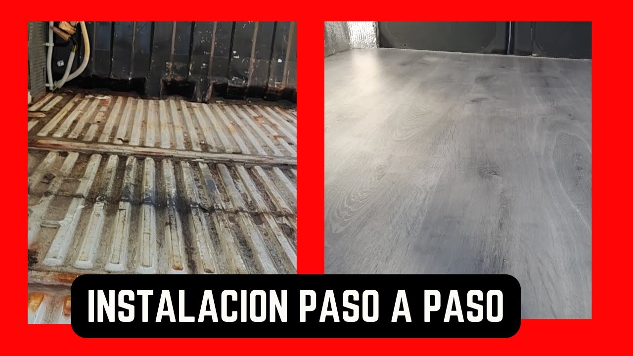 ✅CÓMO INSTALAR SUELO LAMINADO en FURGONETA CAMPER ❓ /TUTORIAL Paso a Paso/ CAMPERIZACION  COMPLETA