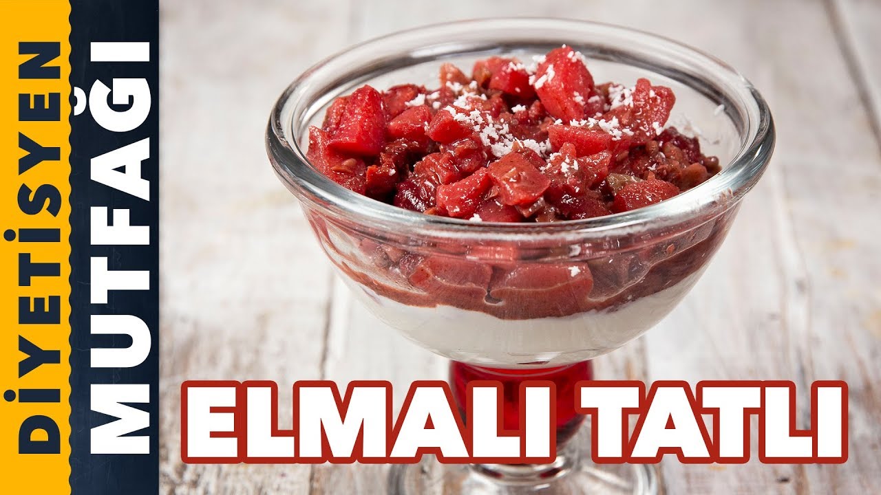 Elmalı ve Armutlu Şekersiz Diyet Tatlı Tarifi | Diyetisyen Mutfağı