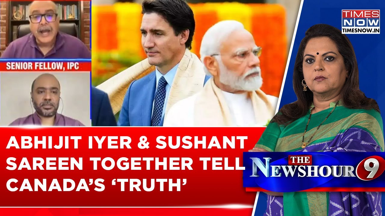 Abhijit Iyer & Sushant Sareen Come Together, Expose Canada Like Never Before On 'Khalistan Prem'