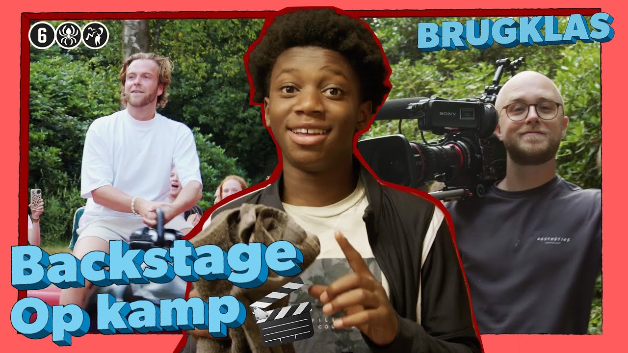 BACKSTAGE OP KAMP 🎬 🏕️| EXTRA 7 | BRUGKLAS S13