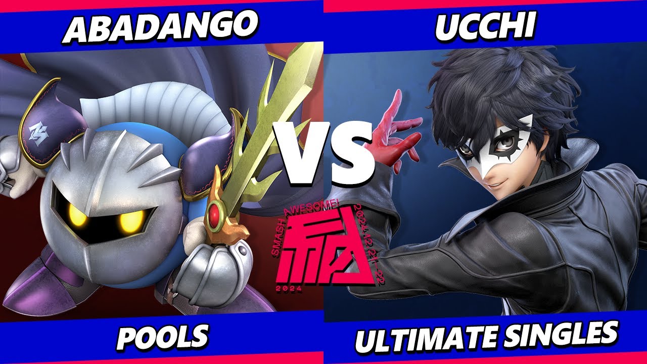Smash Awesome - Abadango (Meta Knight) Vs. Ucchi- (Joker) Smash Ultimate - SSBU