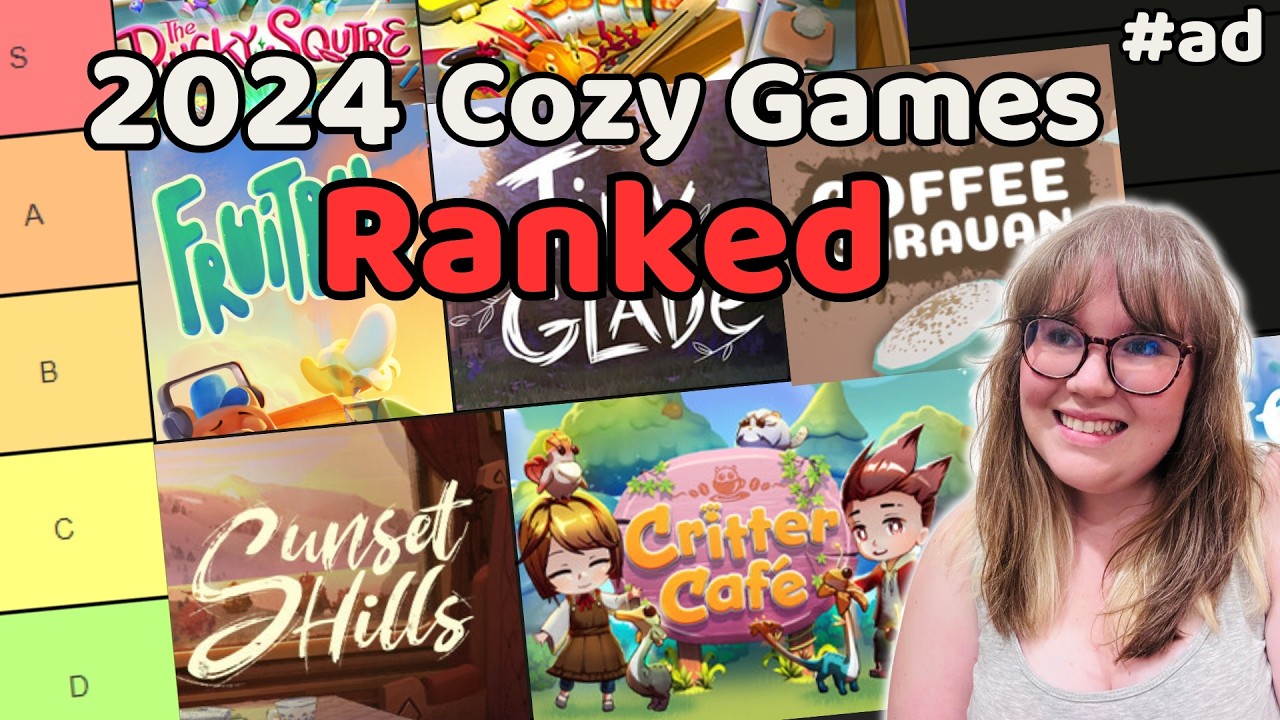 Ranking the Best & Worst Cozy Games of 2024 (45+ Games!)