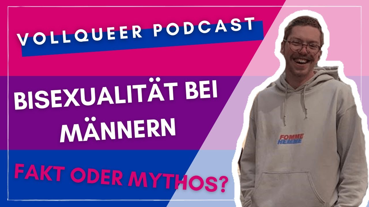 Bisexualität bei Männern: Eine Geschichte über Identitätsfindung | vollqueer Podcast