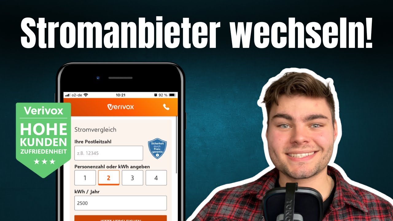 Strom Anbieter wechseln bei Verivox? So einfach gehts!