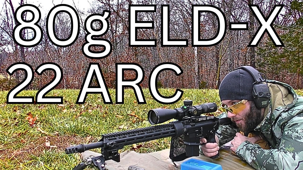 Testing the NEW Hornady 80g ELD-X Bullet in 22 ARC: Suppressed Shooting and Handloading w/ 8 Powders