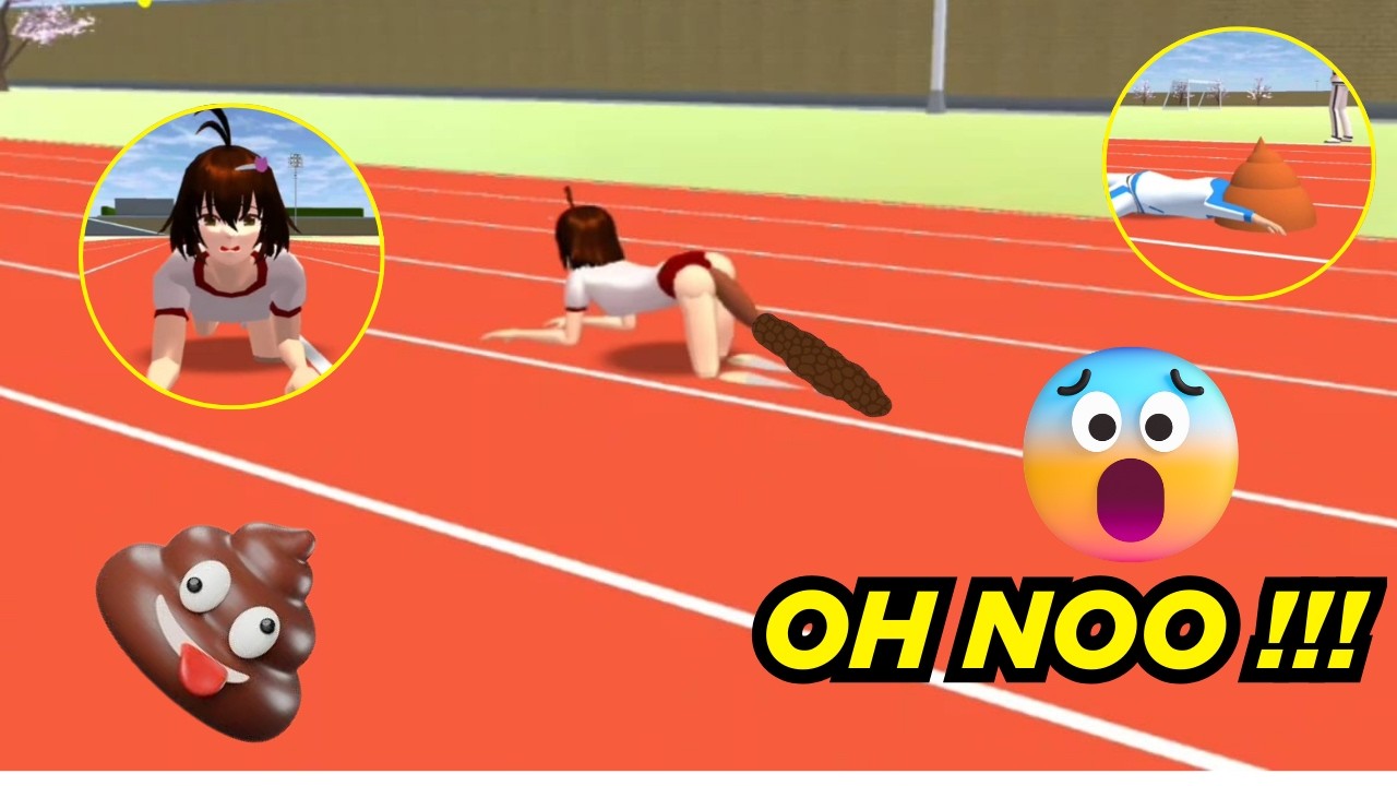 RINA MENCRET KEBELET EEK GAK TAHAN LAGI KETIKA MARATHON | SAKURA SCHOOL SIMULATOR