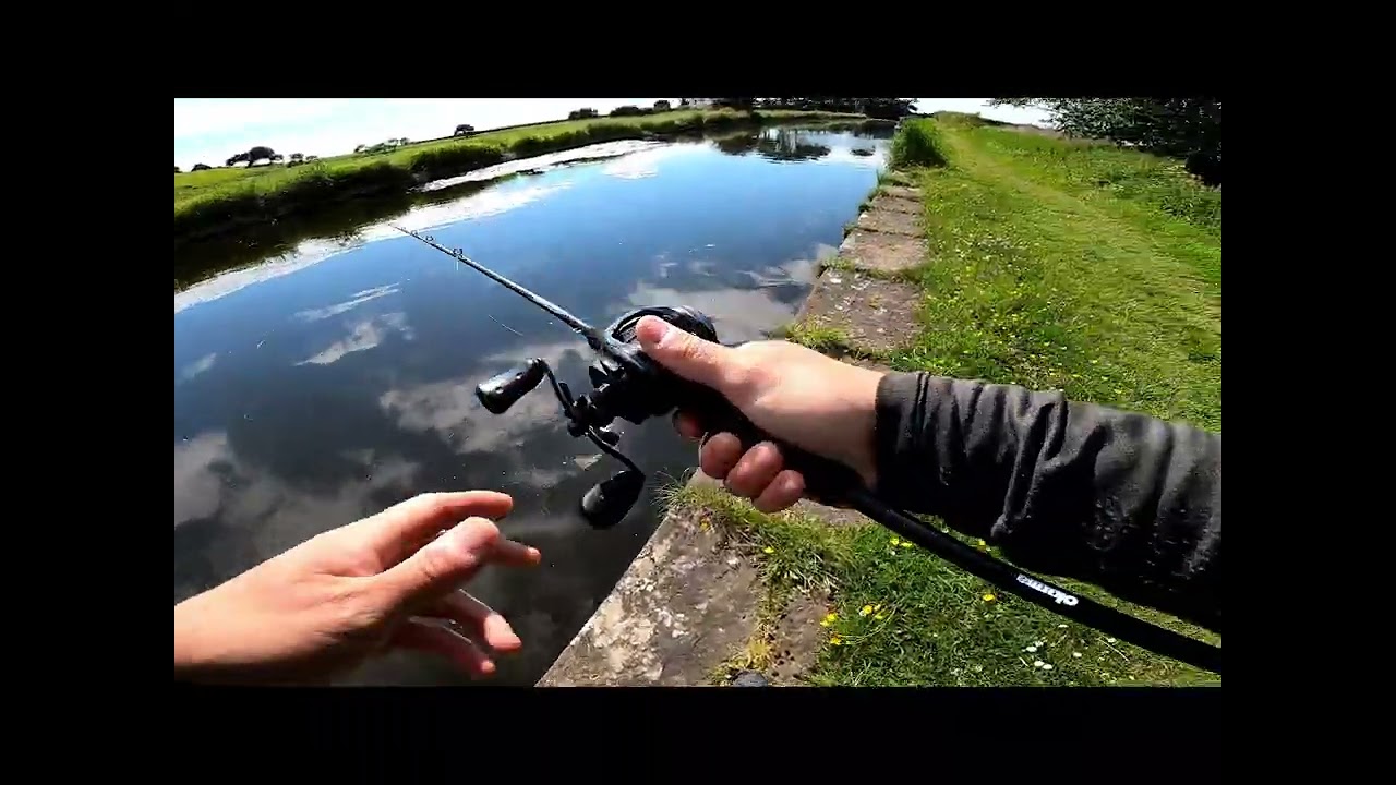 Lancaster Canal Pike Fishing. Amazing Views