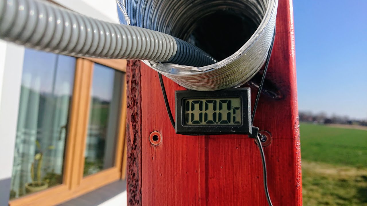 Jak zbudować kolektor powietrzny / How to Build a Solar Air Heater - DIY