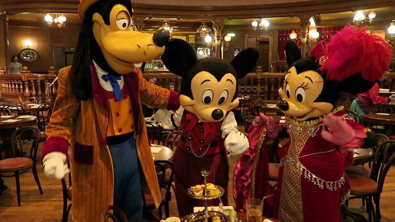 Tea Time with Mickey, Minnie and Goofy at the Lucky Nugget !