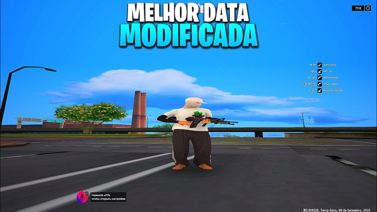 MELHOR DATA MODIFICADA ESTILO FIVEM PRA RP, PVP, E FUGAS - GTA SAMP Mobile/Pc!!