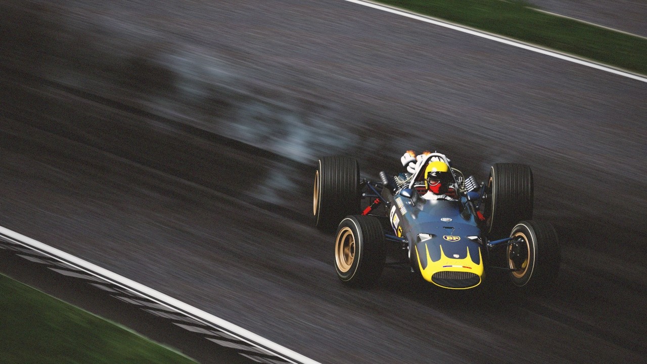 The intensity, slide & fair-play of vintage simracing