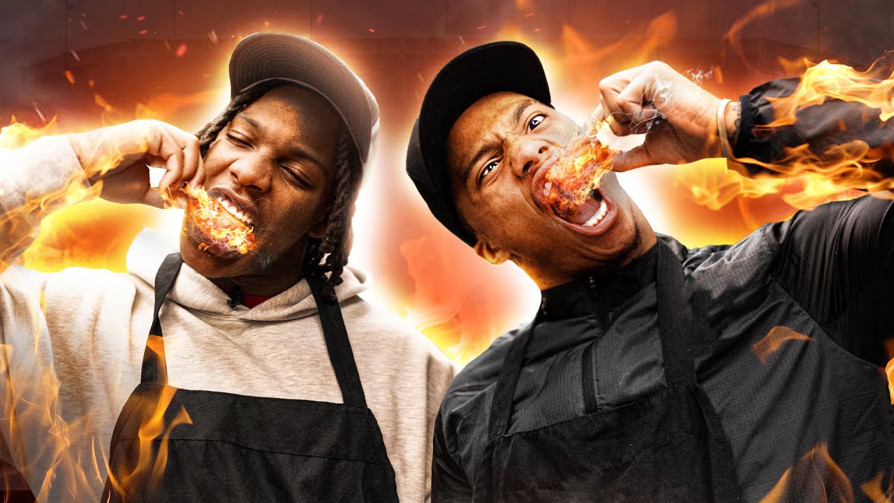 We Made CUSTOM Wings with Ryan Williams & Jaylen Mbakwe! 🍗🔥
