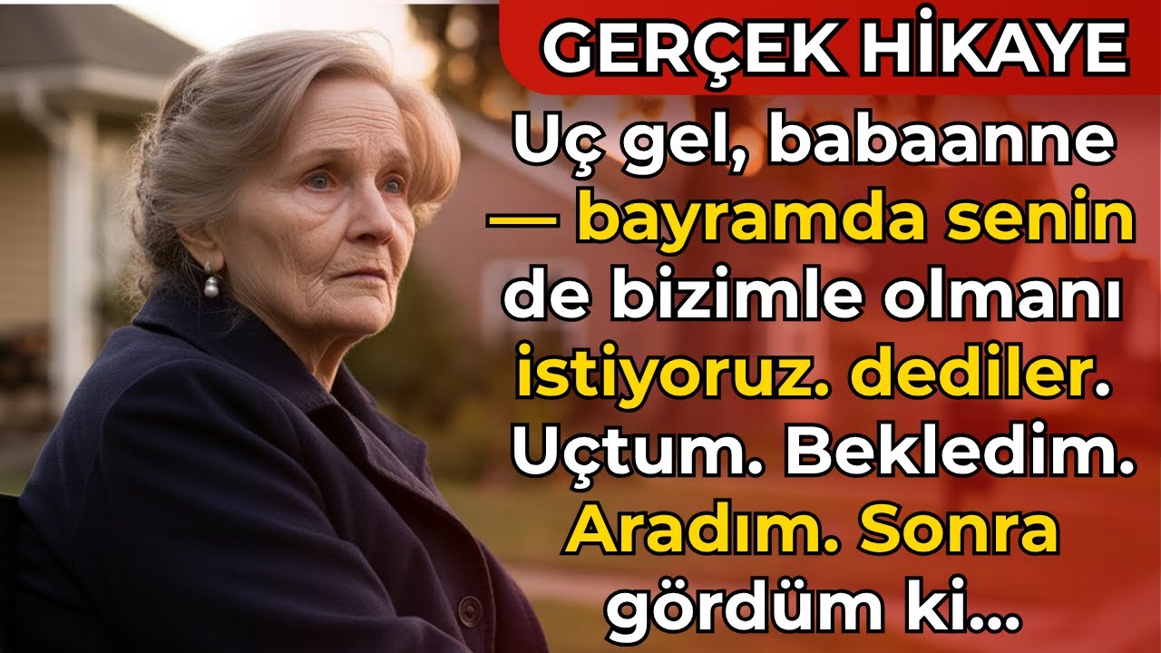 “Gel, Büyükanne — Şükran Günü’nde Yanımızda Olmanı İstiyoruz.” Geldim, bekledim, aradım…