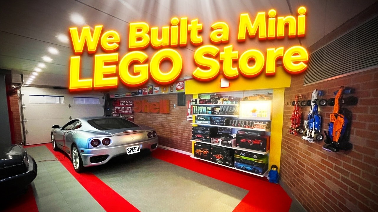 Обновление гаража 2025: выставка LEGO и многое другое!