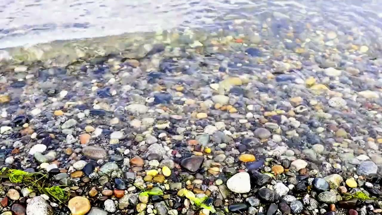 8 HOURS  Deep Sleep with Soft Beach Waves, No Music, Calming Ocean Sounds for Relaxation, Study