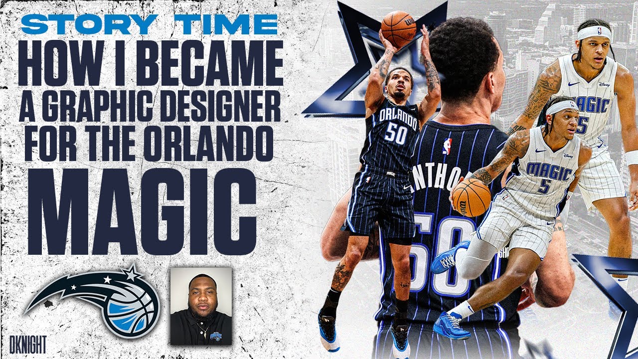 HOW I GOT A GRAPHIC DESIGN JOB WITH A NBA TEAM | STORY TIME