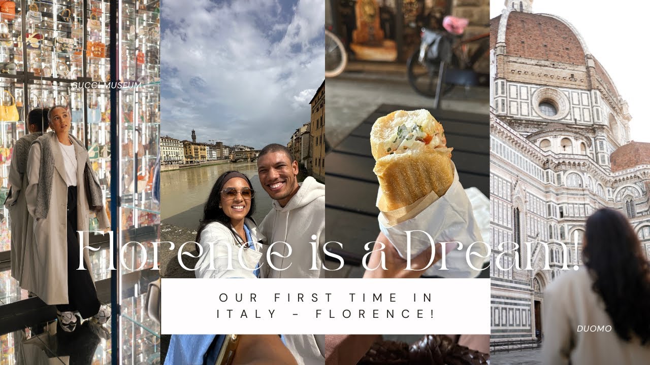 VLOG | We Went to Italy! Join us in Florence 🇮🇹✨🏛️