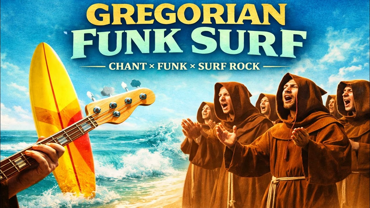 Gregorian Funk Surf | Chant × Funk × Surf Rock