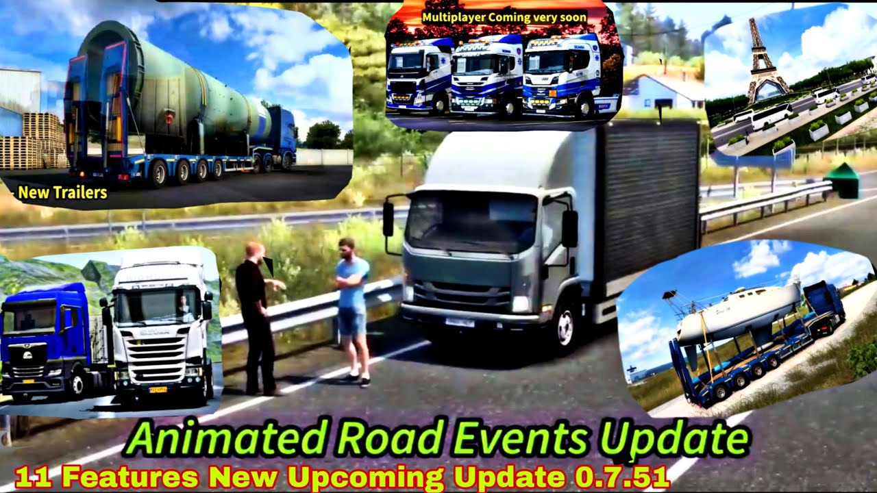 Finally New Map Upgraded in Truckers of Europe 3 Update 7.51 New Trailers & Plane Mode Added 