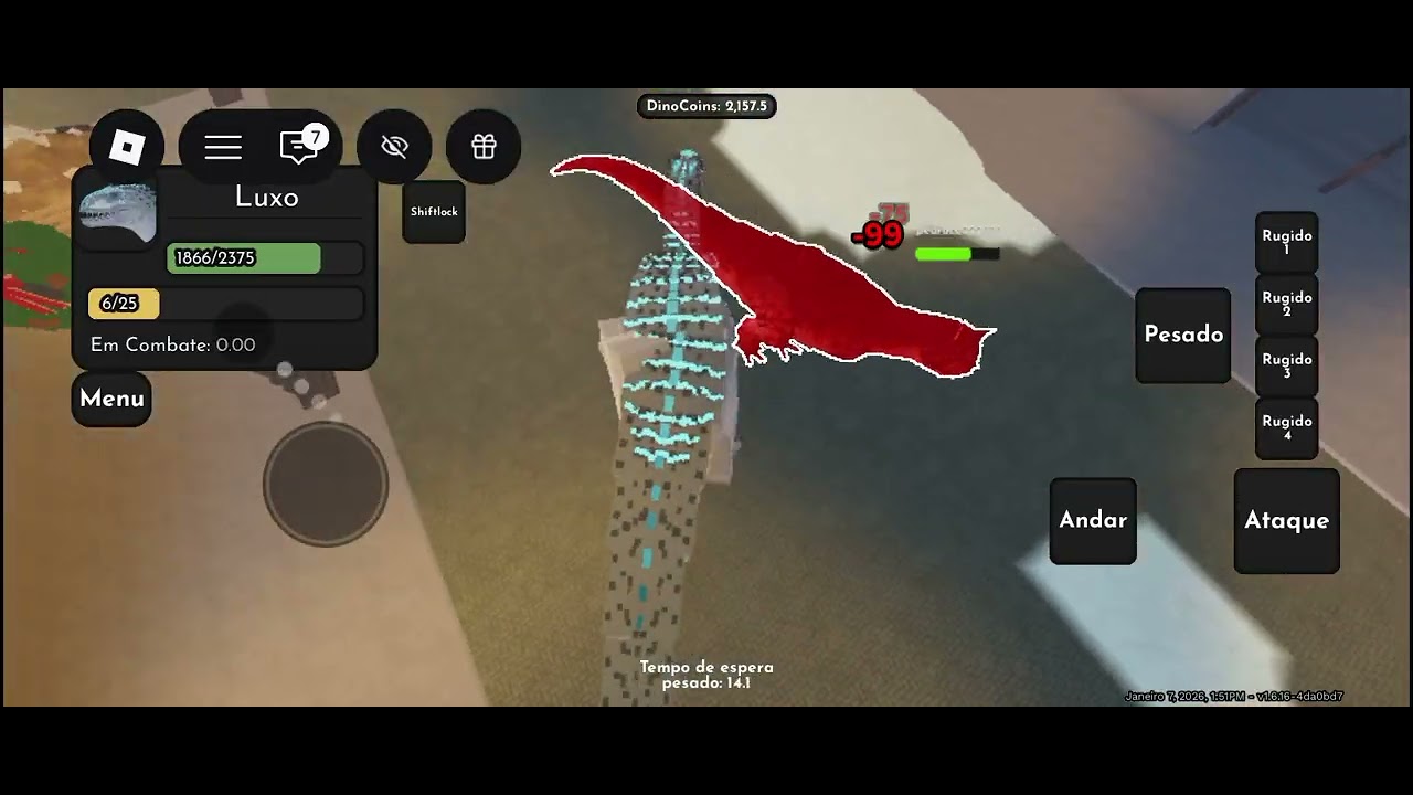 eu consigo a indominus Rex oute e esqueci de falar com vcs kakaka [Roblox ] Jurassic block  🦖