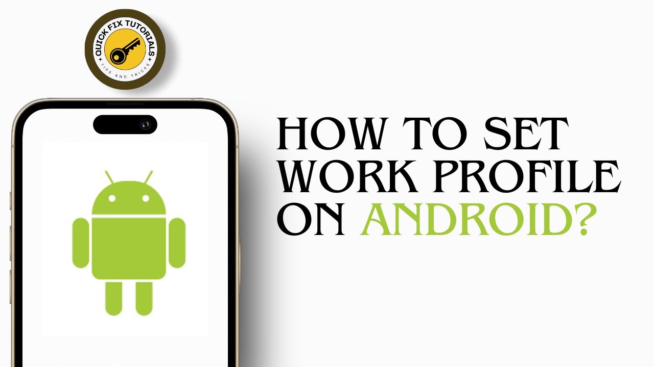 How To Set Work Profile On Android 2024