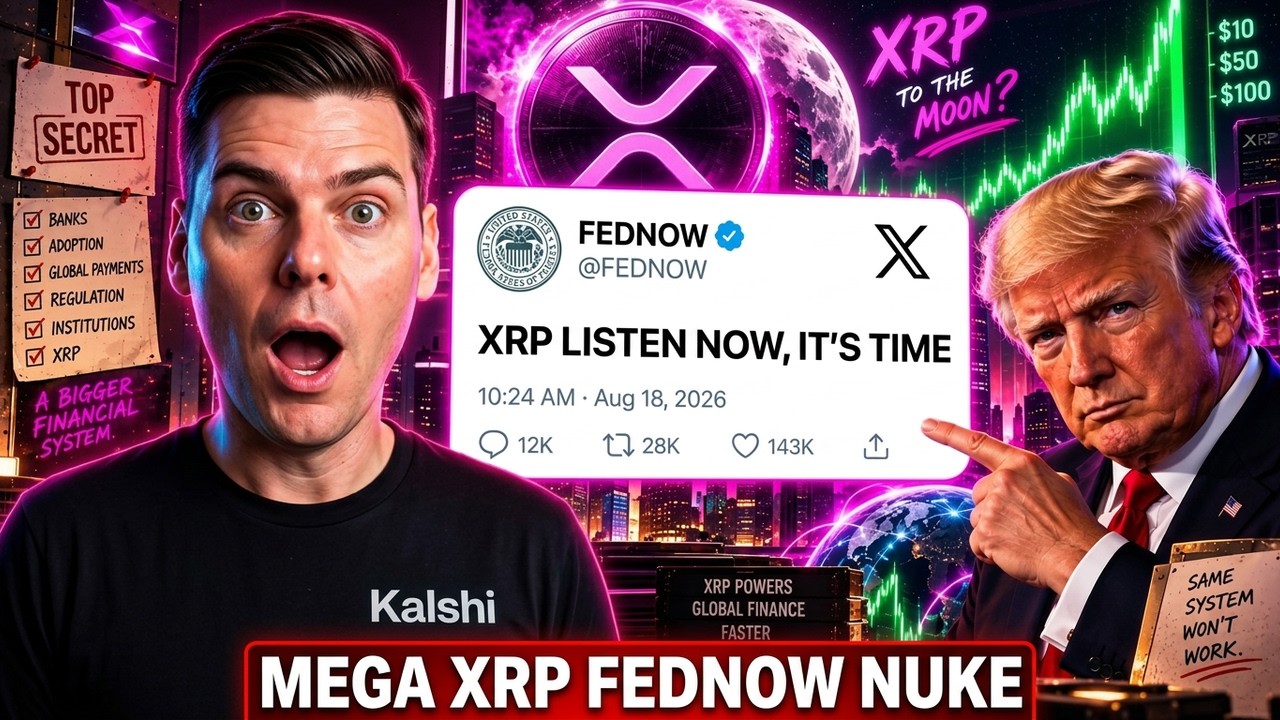 ДЕРЖАТЕЛИ XRP, СКОРЕЕ!!!!! МЕГА-БОМБА ПРО XRP И FEDNOW!