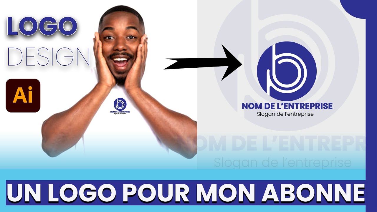 Voici comment jais créé un logo gratuitement pour mon abonné YouTube