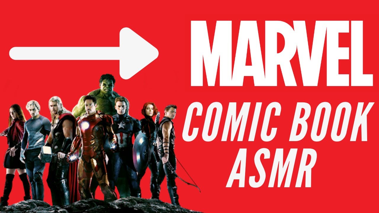 ASMR Marvel Comic Book Collection