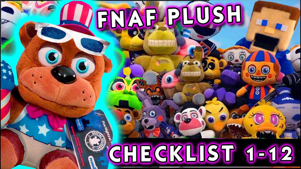 Полный список плюшевых фигурок FNAF FUNKO: Серии 1-12 (2016-2023)