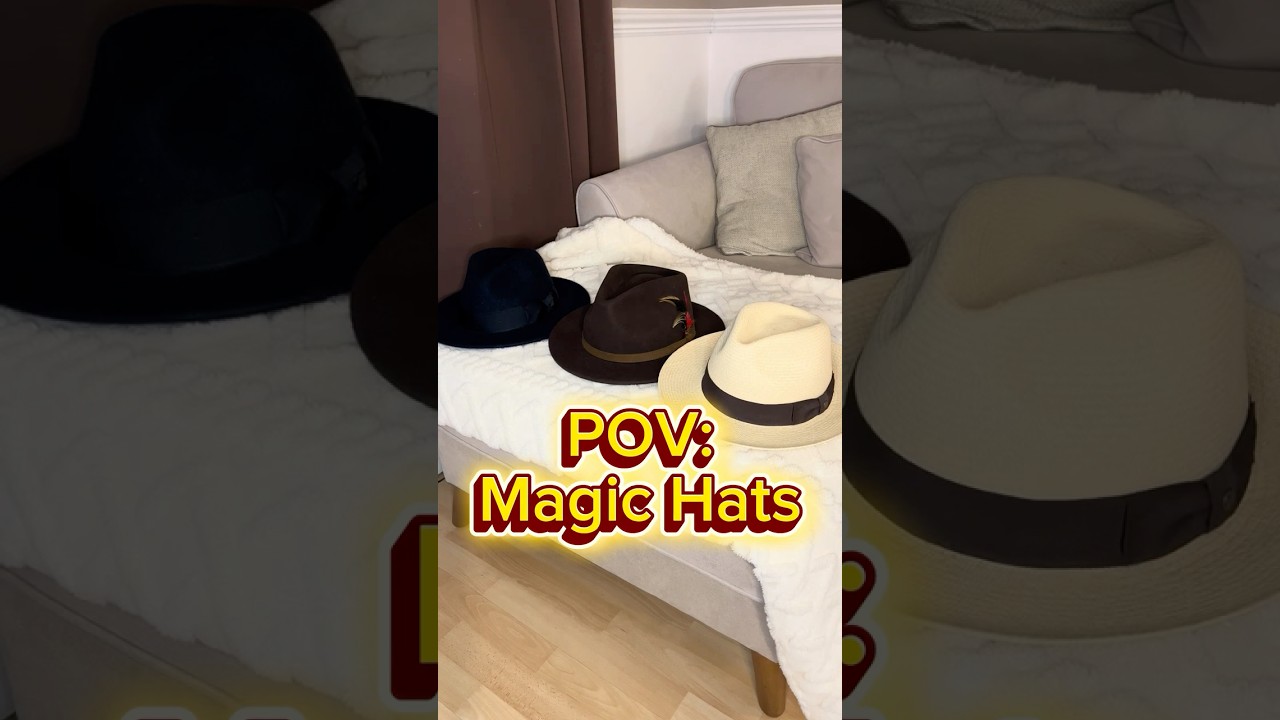 How To Style Three Different Hats (Fedoras and Panama Hats)