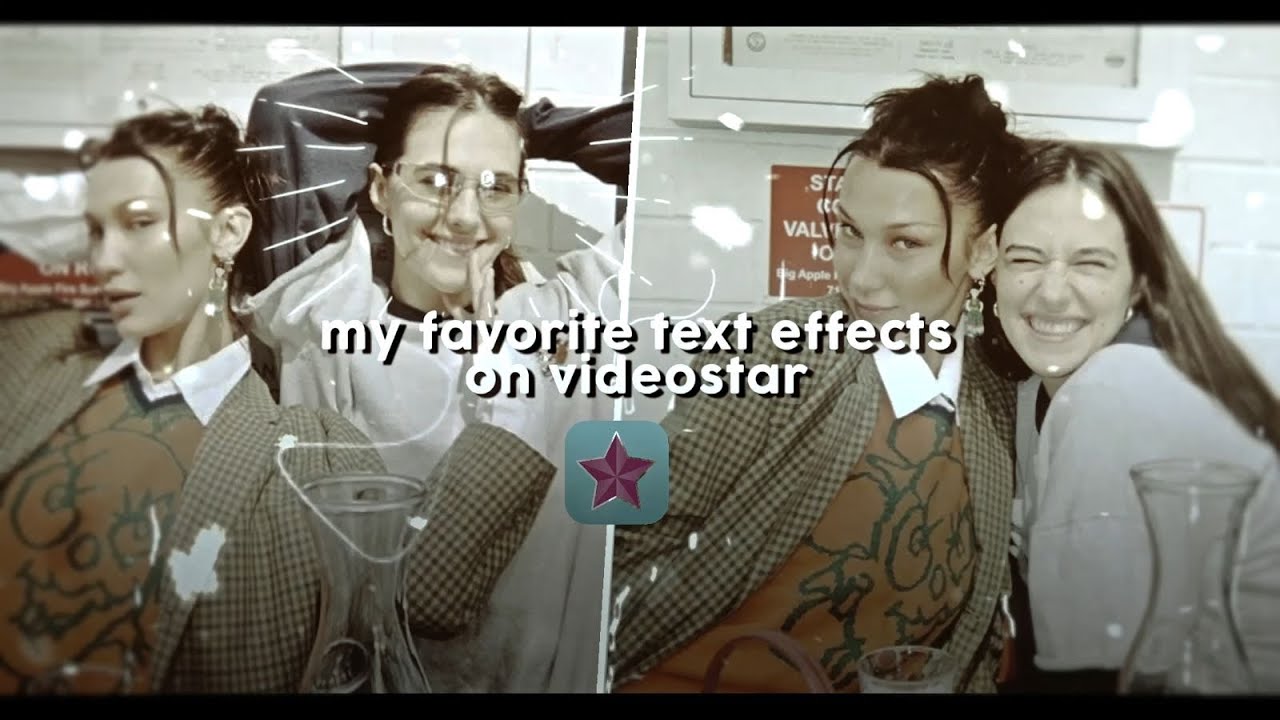 my fav 5 text effects on videostar | tutorial + qr codes/presets