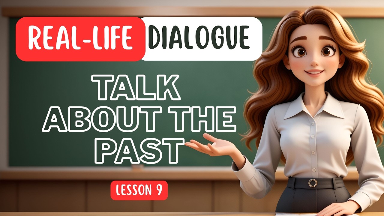 Talk About The Past in English - Simple Past Shadowing Practice