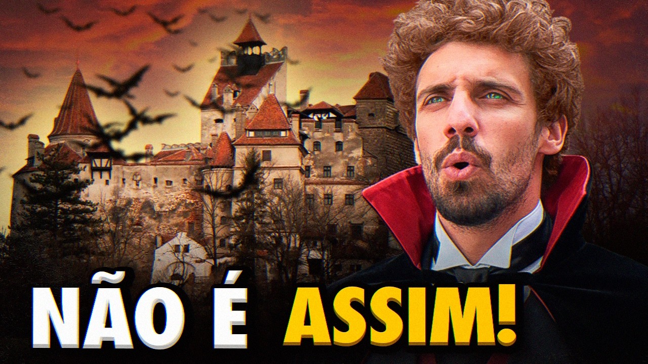 Fui ao CASTELO do DRÁCULA... E NÃO É como você imagina!!