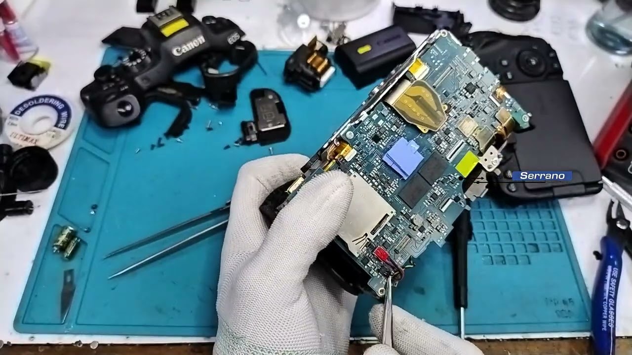 Reparacion ERROR 70 solucionado de CANON EOS R6 MARK. PARTE II.