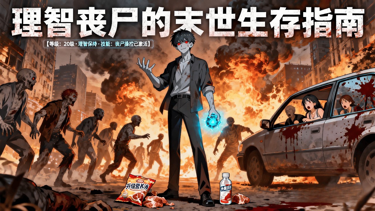 《理智喪屍的末世生存指南》📢新番上線丨重生末日降臨前，卻發現自己已感染病毒。當背叛者的陰謀浮出水面，他從喪屍之身崛起，一步步揭開末日真相#逆襲 #開掛 #漫劇
