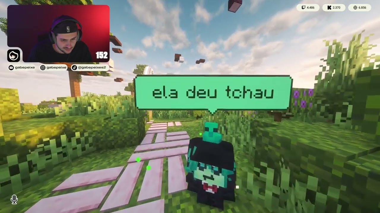 Denix conversando com o Gabe pós briga com a Bagi