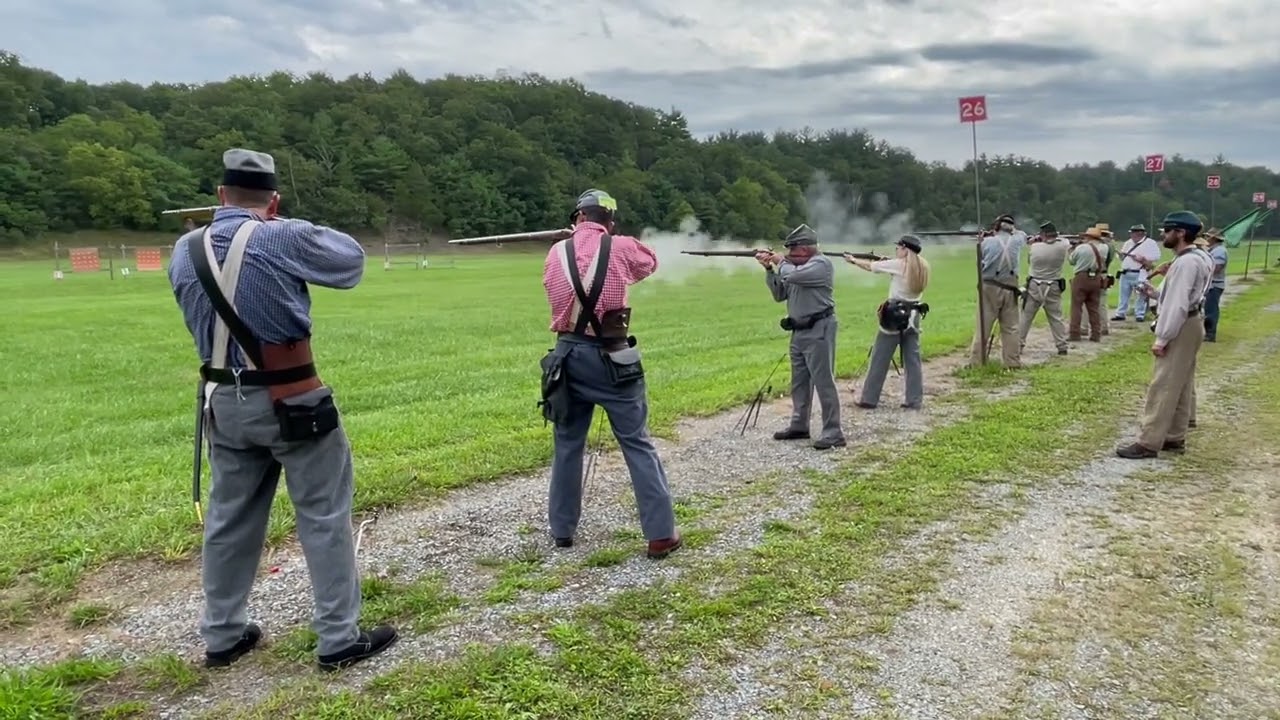 Opening Volley 48th Musket Team.