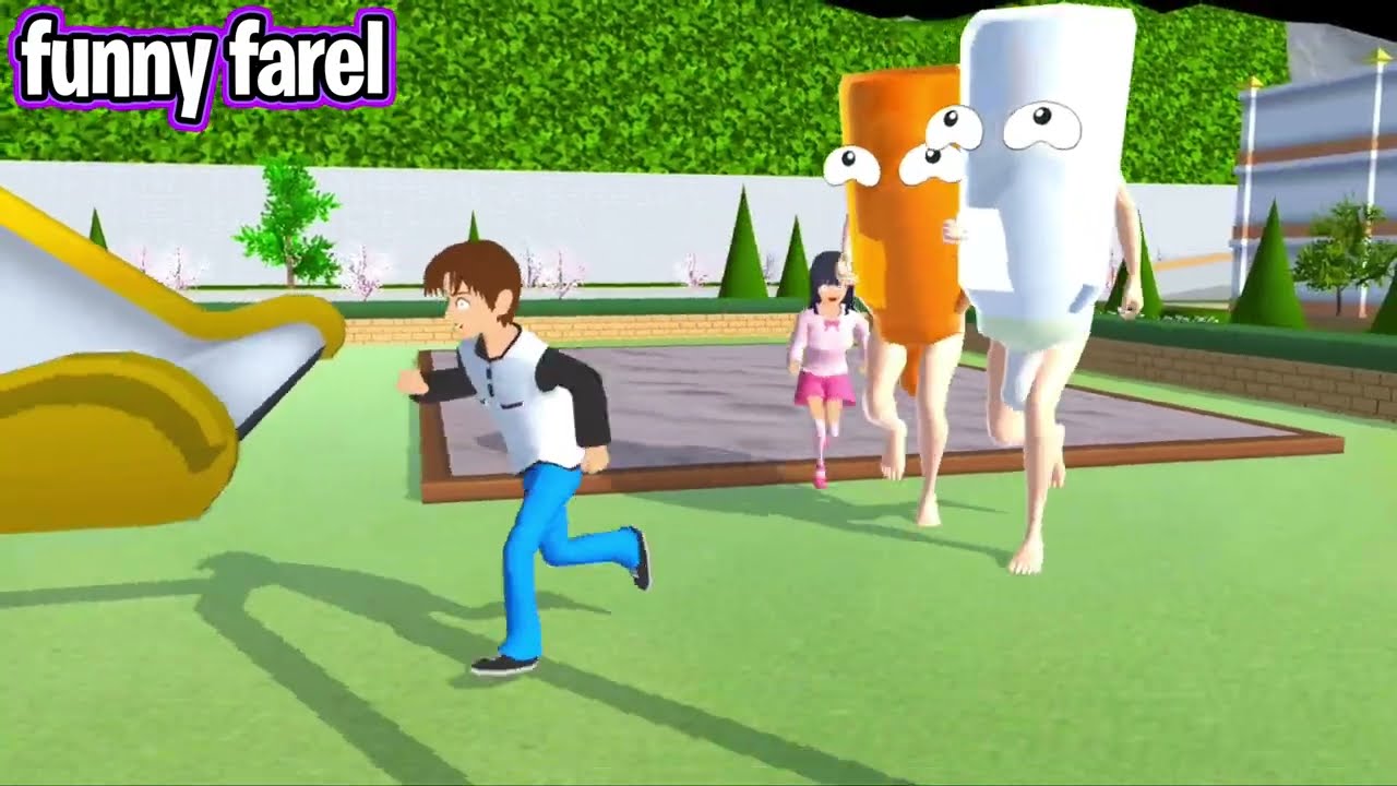 pasukan anomali keroyok PETA PETA sampai bonyok! | SAKURA SCHOOL SIMULATOR