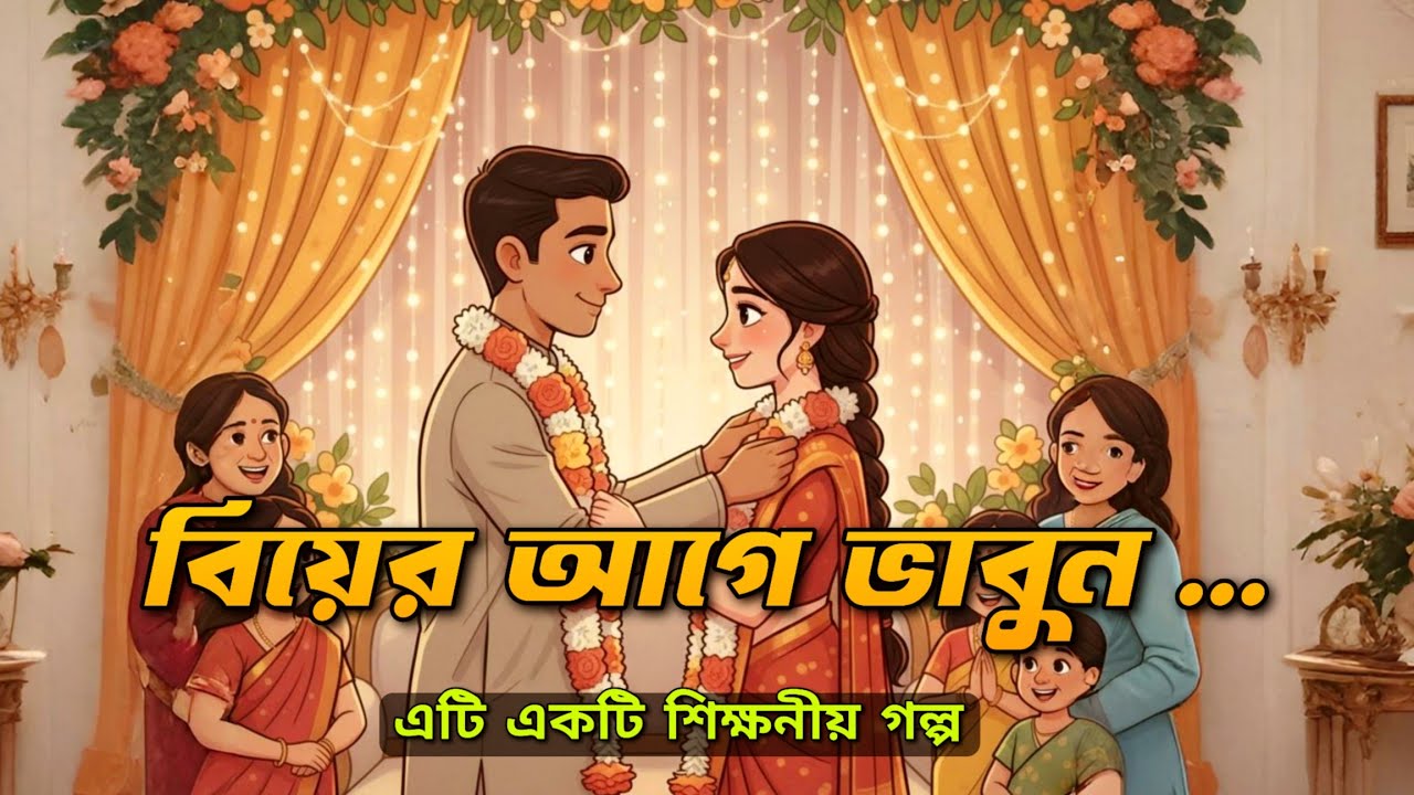 বিয়ের আগে ভাবুন: Love না Life Partner? 💍✨ #banglamotivationalstory