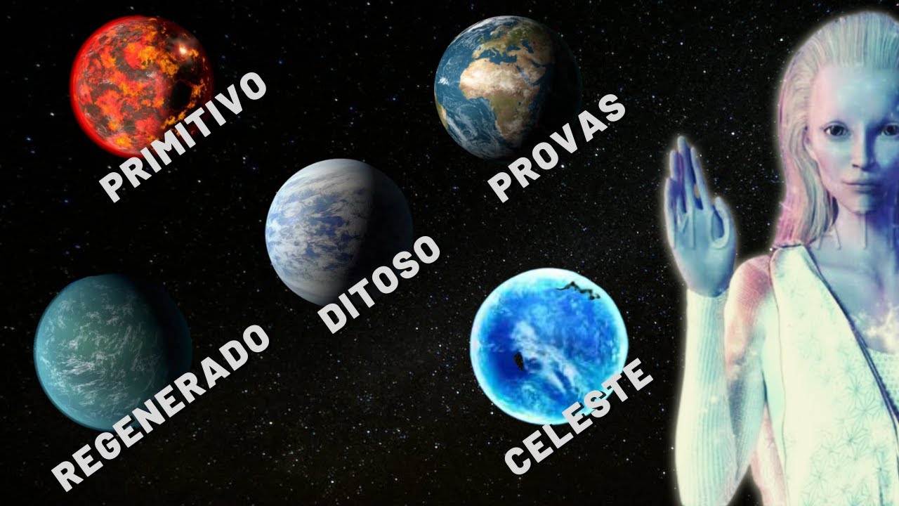 CONHEÇA TODAS AS CATEGORIAS DE PLANETAS HABITADOS I Mensagem Espírita
