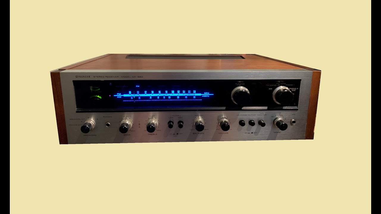 Pioneer SX-990 Receiver  No Power & No Sound Repair 2